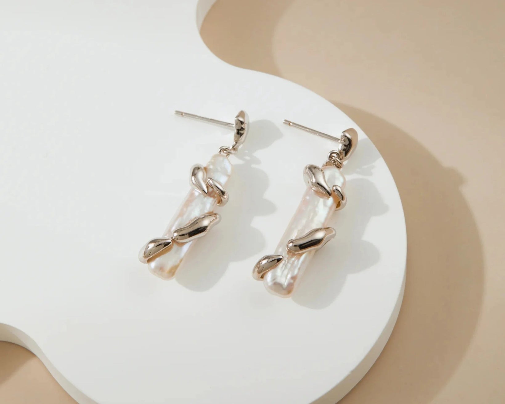 Baroque Pearl Earrings - Alarita