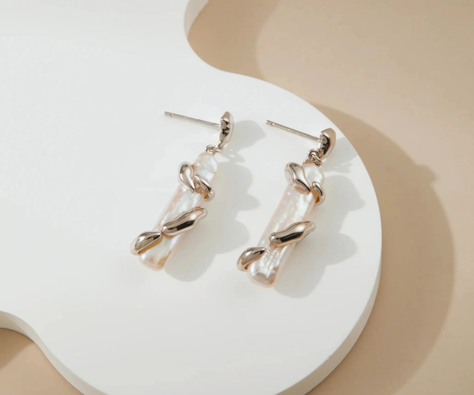 Baroque Pearl Earrings - Alarita