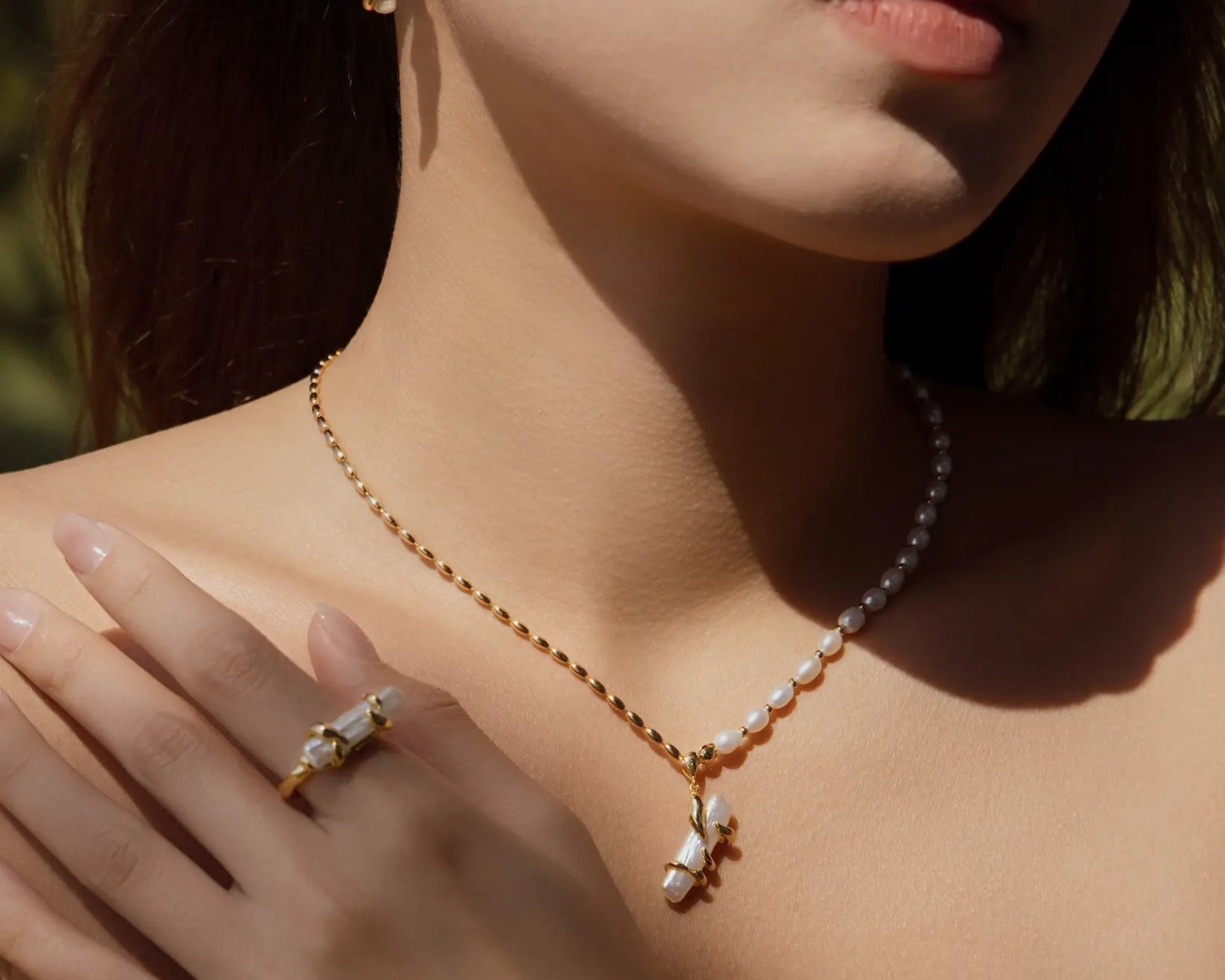 Baroque Pearl Earrings - Alarita