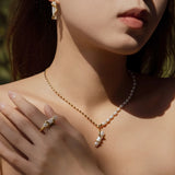 Baroque Pearl Earrings - Alarita