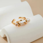 Baroque Pearl Ring - Alarita