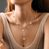 Pearl Satellite Necklace - Alarita