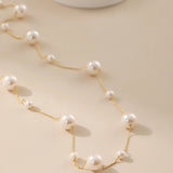 Pearl Satellite Necklace - Alarita