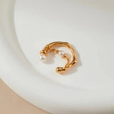 Sterling Silver Shell Pearl Ring - Alarita