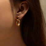 Tiger's Eye Earrings - Alarita