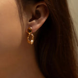 Tiger's Eye Earrings - Alarita