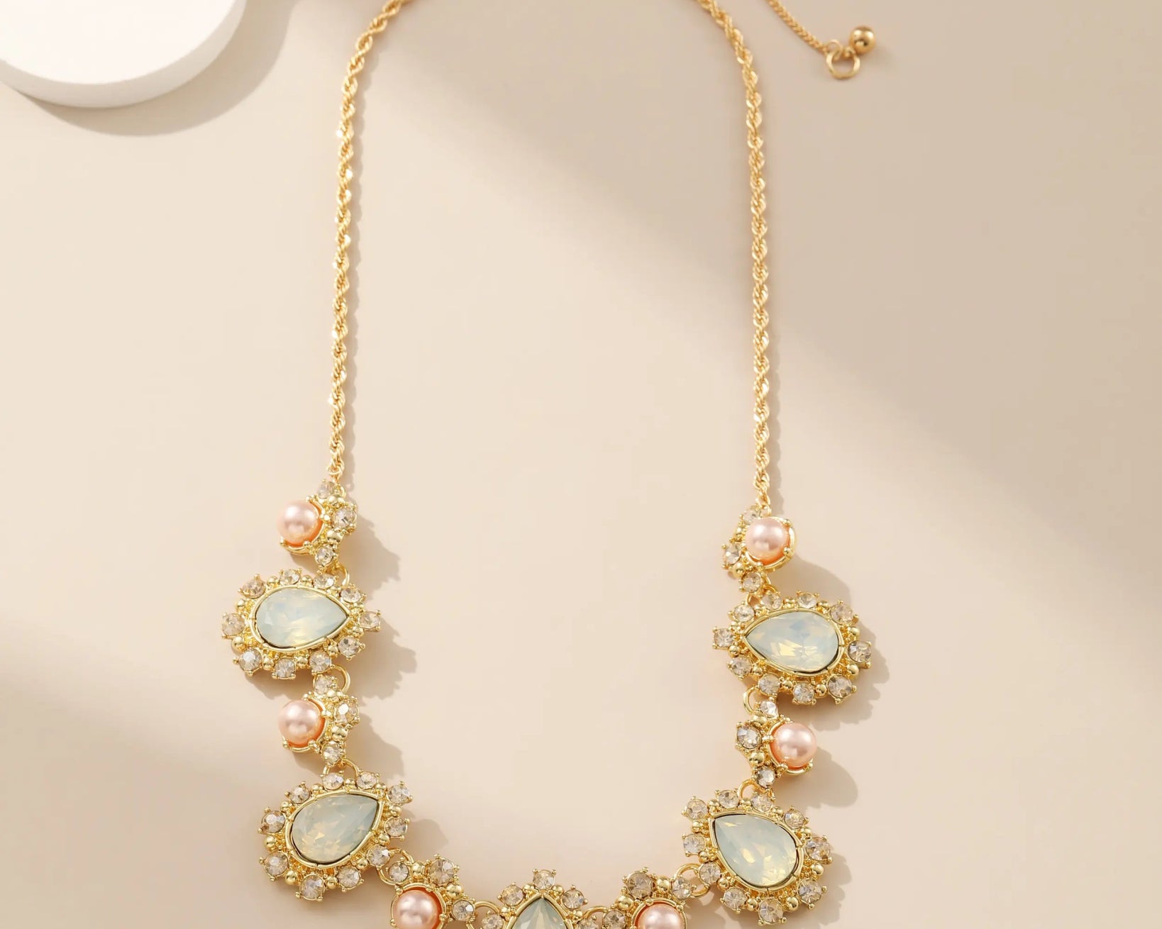 Vintage Large Topaz Necklace - Alarita