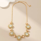 Vintage Large Topaz Necklace - Alarita