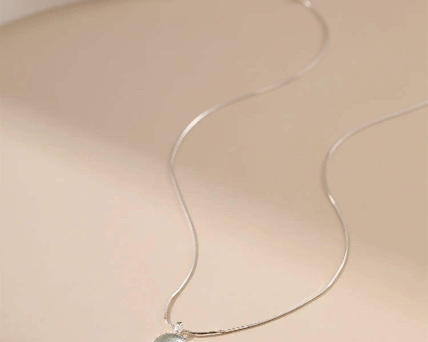 Aquamarine Pendant Necklace