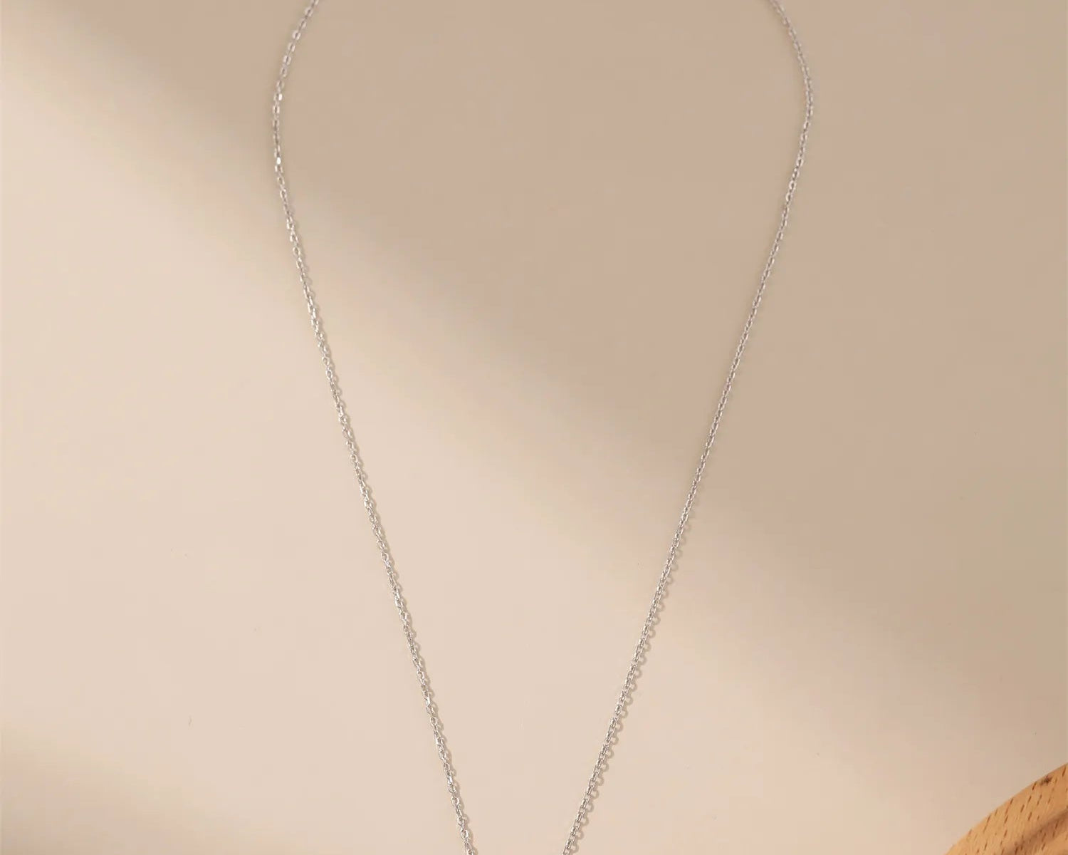 Micro-Set CZ Shell Butterfly Necklace - Silver