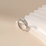 Copper Topaz Open Ring
