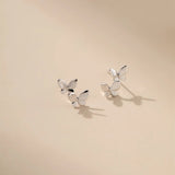 Double Butterfly Studs Alarita Jewelry
