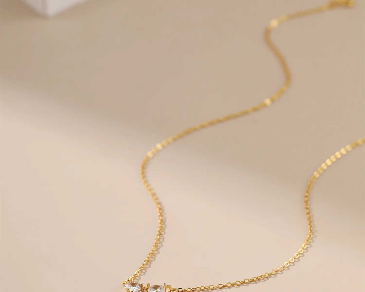 Heart Pendant Three Stone Necklace Alarita Jewelry