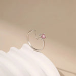 Micro-Set Pink Diamond Ring Alarita Jewelry