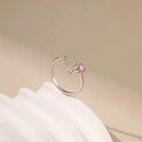 Micro-Set Pink Diamond Ring Alarita Jewelry
