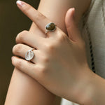 Moonstone-Ring