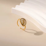 Moonstone Ring - Gold - Alarita