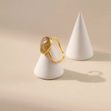 Moonstone Ring - Gold - Alarita