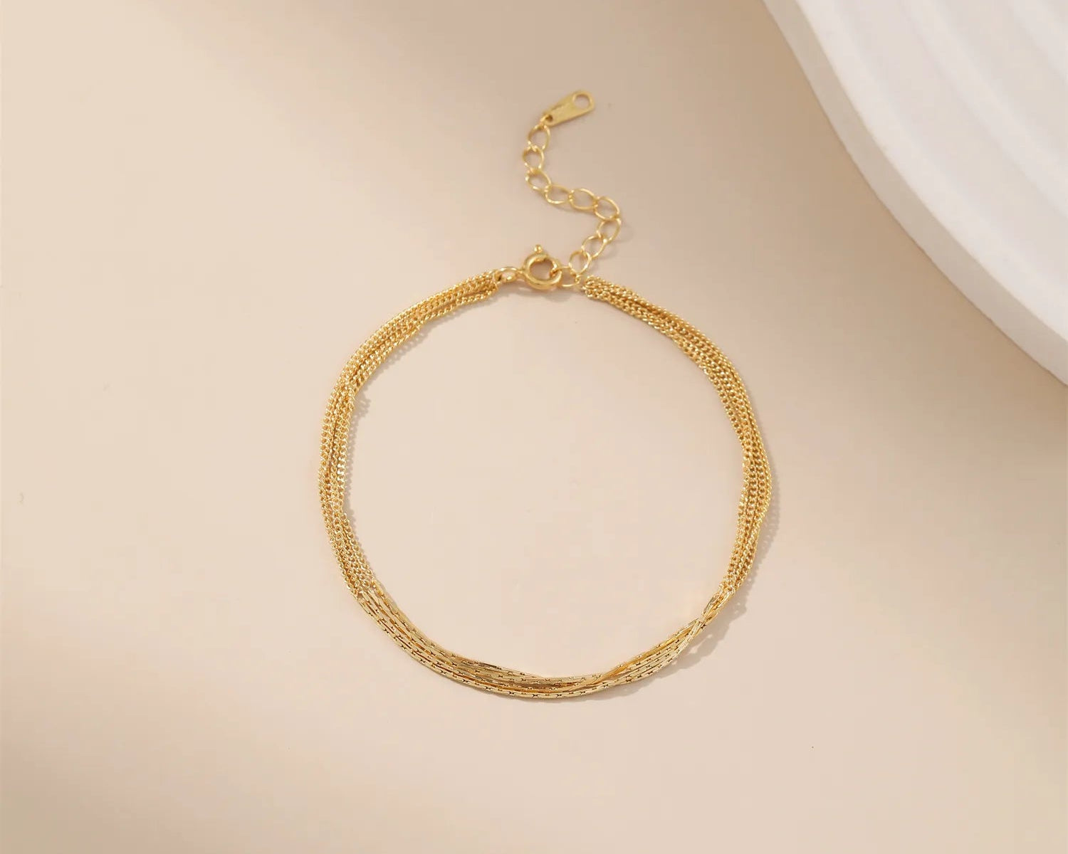 Multi-Layer Snake Bone BraceletAlarita Jewelry
