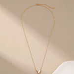 Hollowed Pearl Butterfly Necklace Alarita Jewelry