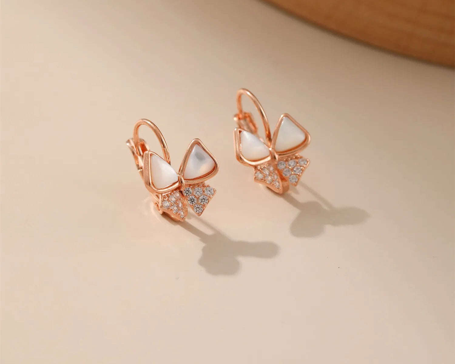 Opal Zircon Butterfly EarringsAlarita Jewelry