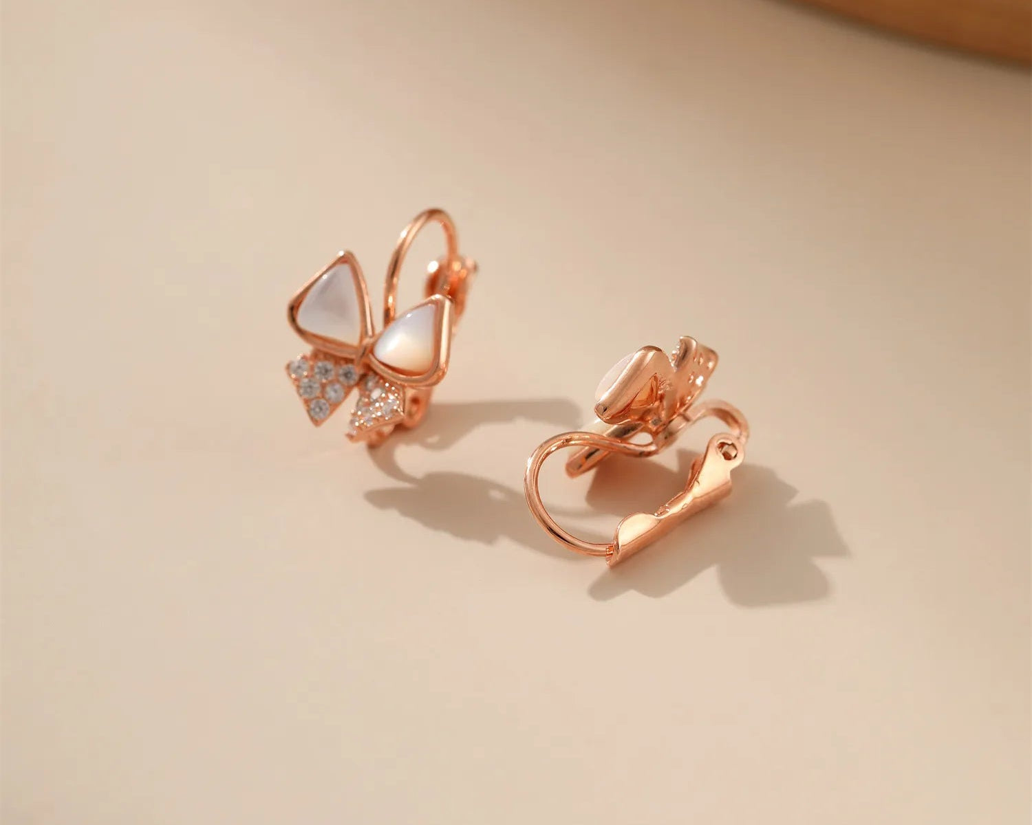 Opal Zircon Butterfly EarringsAlarita Jewelry