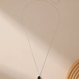 Oval Gemstone Pendant NecklaceAlarita Jewelry