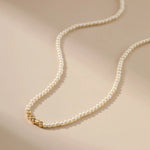 Pearl French Nugget Necklace
