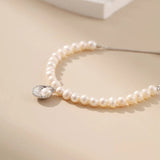 Pearl Starfish Pendant Adjustable Bracelet Alarita Jewelry