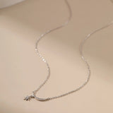 Smile and Star Pendant Necklace Alarita Jewelry