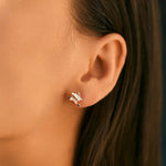 Asymmetric Mother-of-Pearl Star and Moon Earrings - Alarita