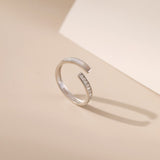 Baguette Cubic Zirconia Ring - Alarita