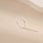 Baguette Opal Moonstone Ring - Alarita
