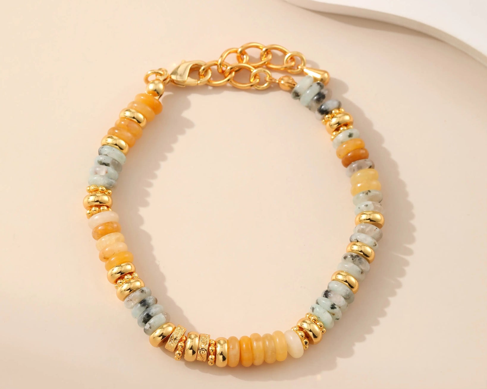 Bohemian Style Natural Stone Bracelet - Alarita
