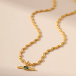Chain Charm Necklace - Alarita