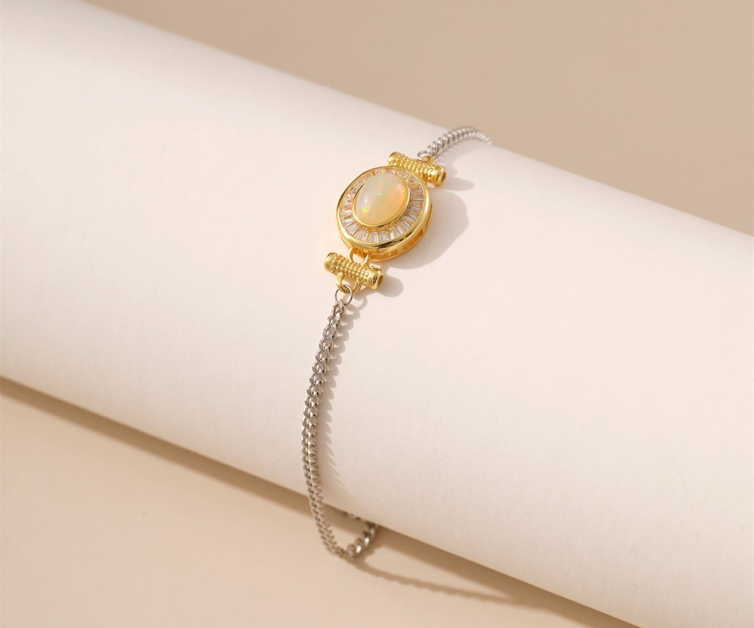 Natural Australian Opal Bracelet - Alarita