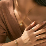 Natural Australian Opal Vintage Necklace - Alarita