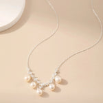Natural Freshwater Aurora Pearl Necklace - Alarita
