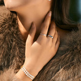 Nura Round Pearl Earrings - Alarita