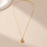 Orange Diamond Necklace - Alarita
