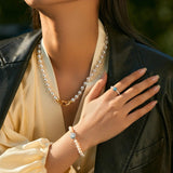 Round Pearl Necklace - Alarita