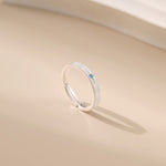 Silver Gemstone Ring Aquamarine - Alarita