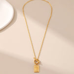 Vintage Roman Portrait Pendant Necklace - Alarita