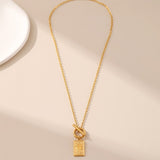 Vintage Roman Portrait Pendant Necklace - Alarita