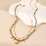 Vintage Star Pendant Necklace - Alarita