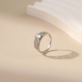 Copper Topaz Open Ring