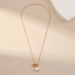  Heart-Shaped Natural Baroque Necklace - Alarita