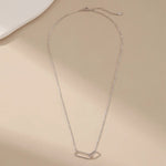 Interlocking Block Necklace Alarita Jewelry