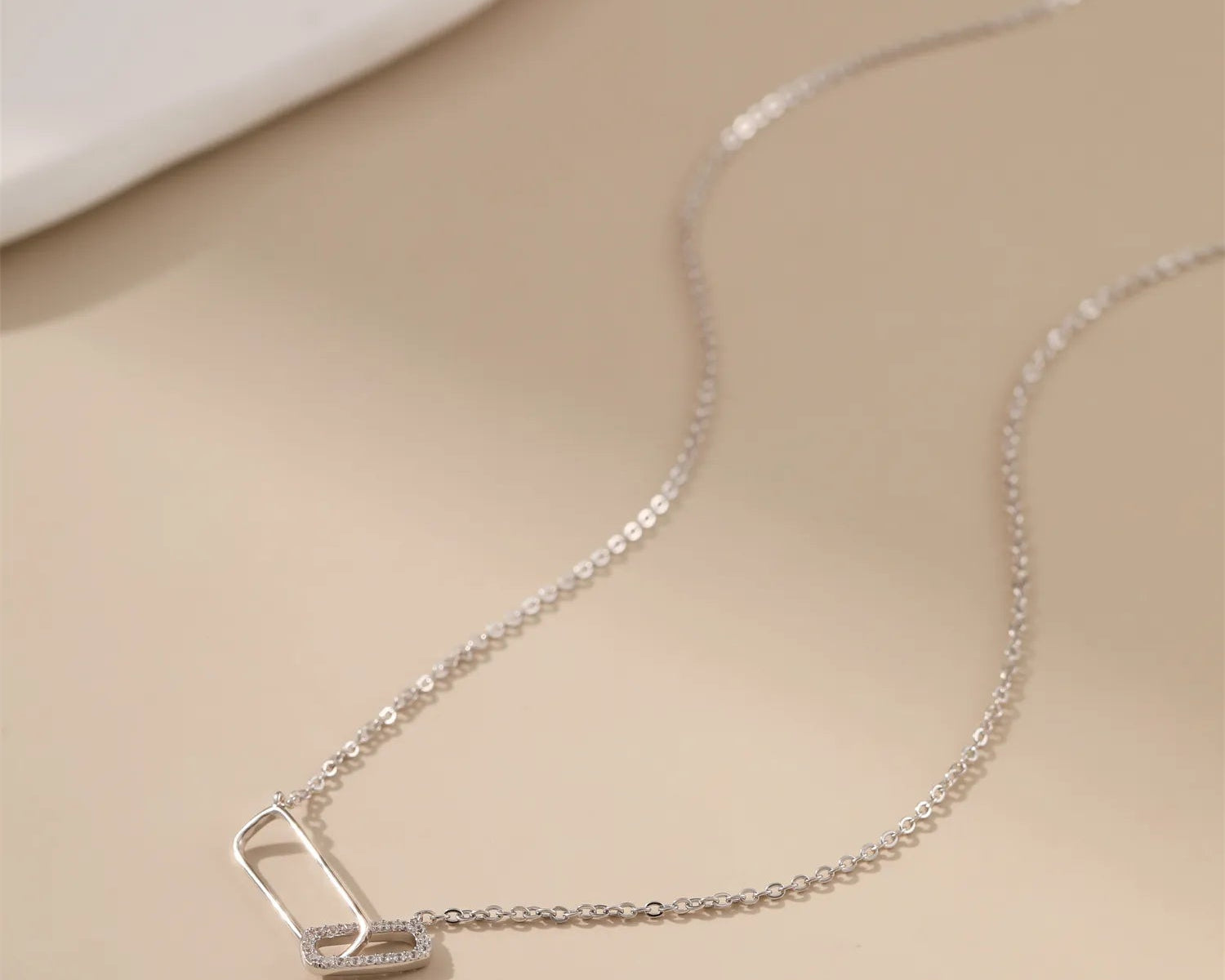 Interlocking Block Necklace Alarita Jewelry