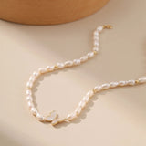 Natural Freshwater Mother-of-Pearl Butterfly NecklaceNecklaces Alarita Jewelry